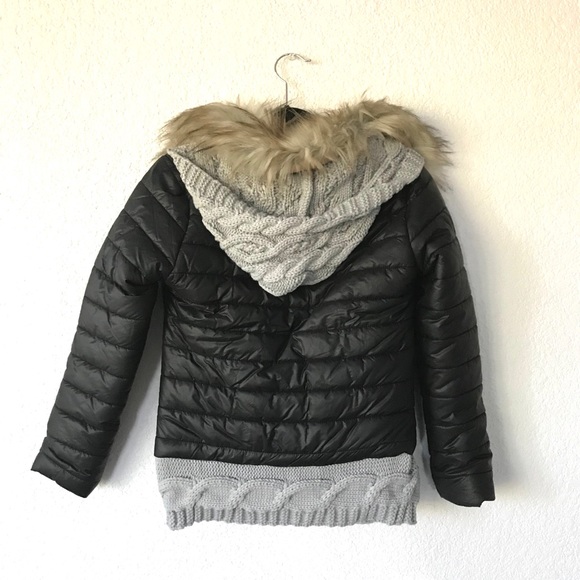 Military Hippie Puffer Jacket - Picture 2 of 3